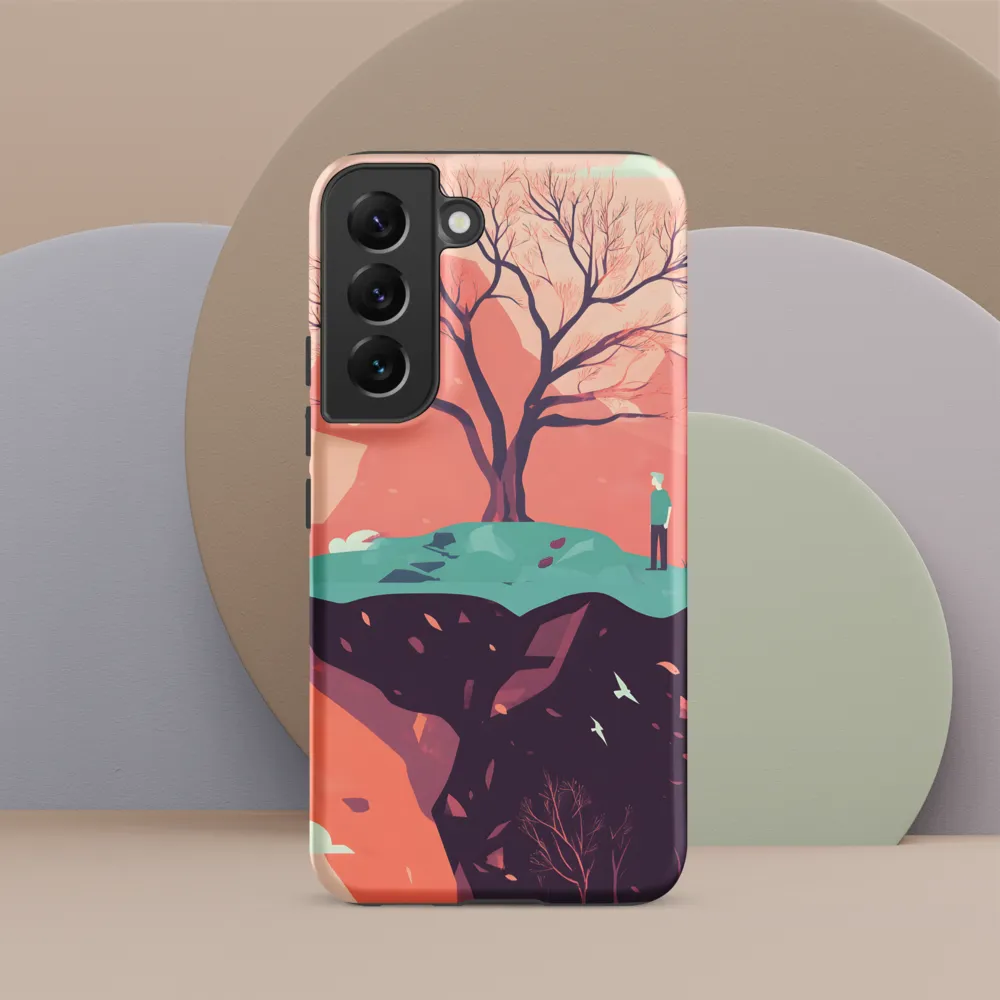 Contemplating Solitude | Phone Case |  S22 | Tough Case | Matte