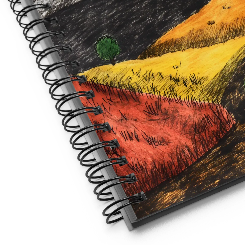 Seasons of the Hills | Spiral Notebook