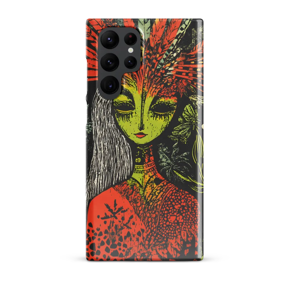 Mystical Flora: A Surreal Portrait
