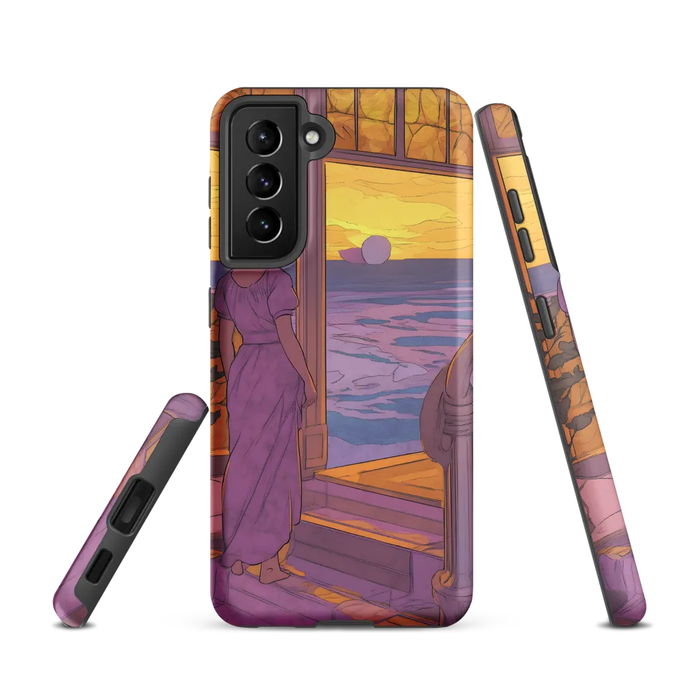Whispers of the Sunset | Phone Case |  S21 | Tough Case | Matte