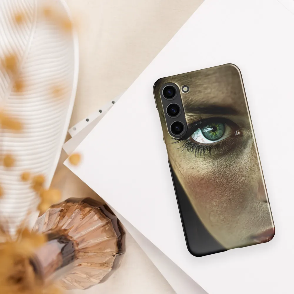 Eye of Intensity | Phone Case |  S23 Plus | Snap Case | Glossy