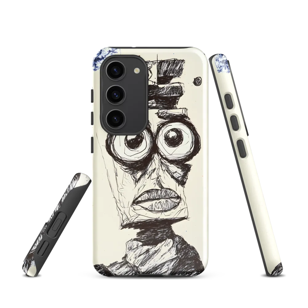 Abstract Surrealist Figure in Cubism