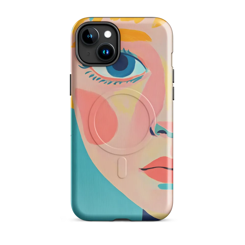 Whimsical Gaze | Phone Case |  15 Plus | MagSafe® Tough Case | Glossy