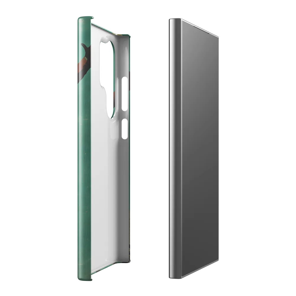 Ethereal Leap of Joy | Phone Case |  S24 Ultra | Snap Case | Glossy