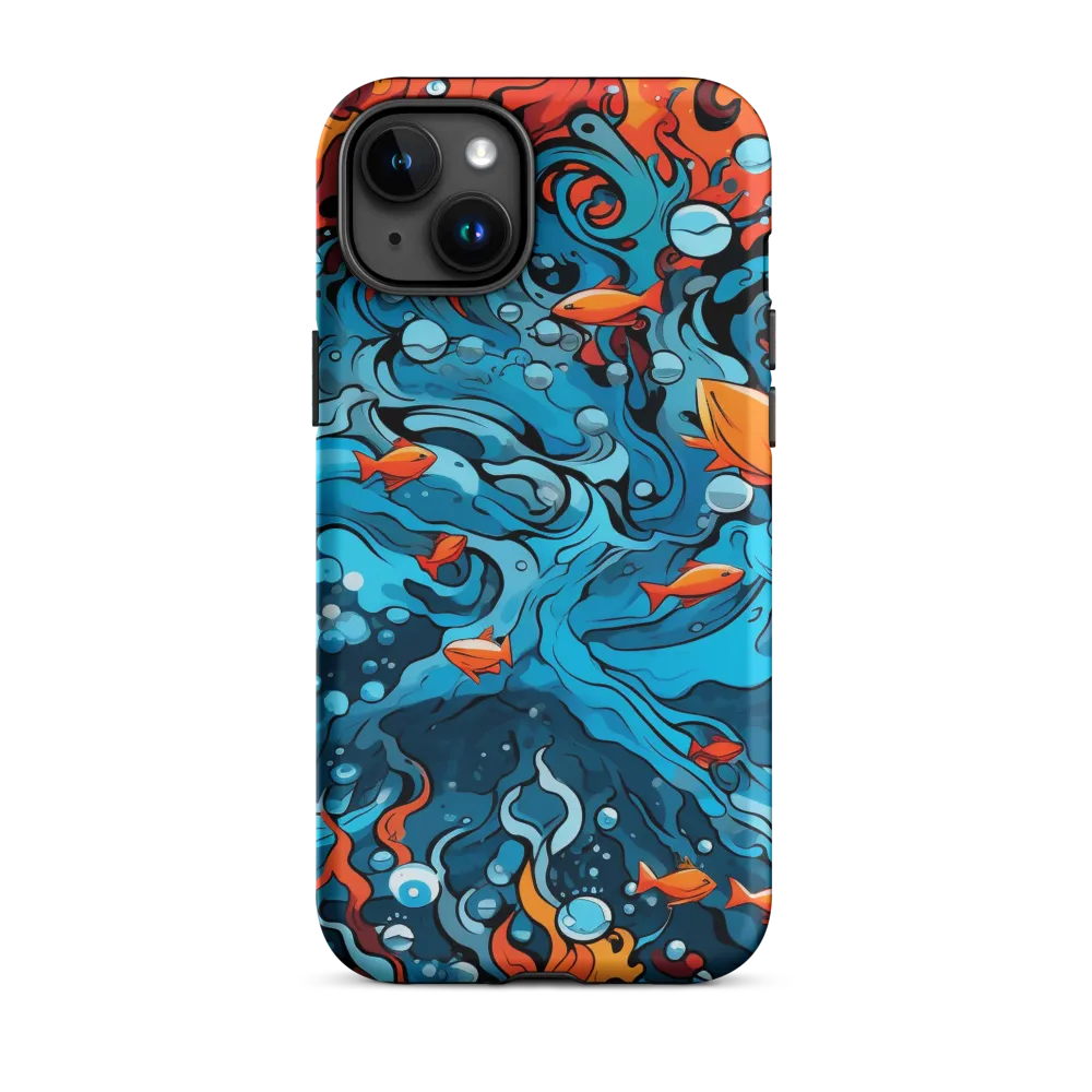 Fluid Harmony: Ocean and Flames
