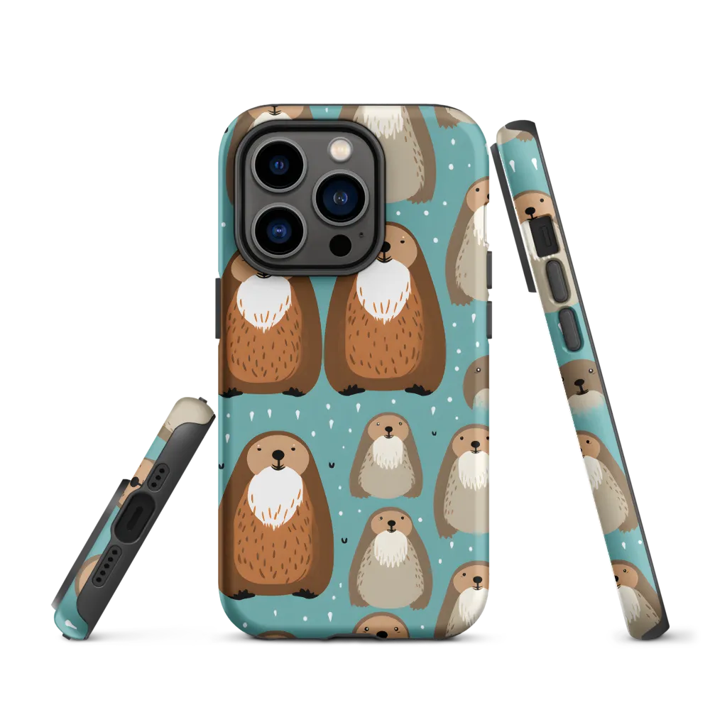 Whimsical Otter Pattern