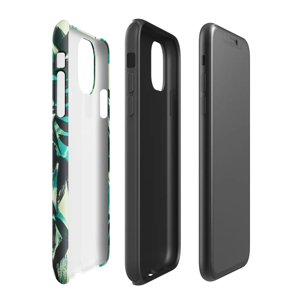 Curious Giraffe in Lush Greenery | Phone Case |  11 | Tough Case | Glossy