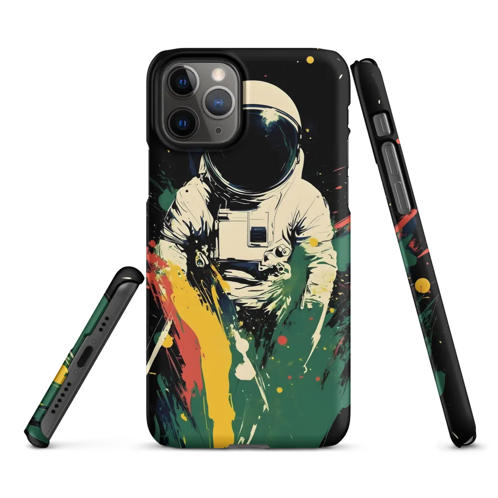 Cosmic Splash: The Astronaut's Journey