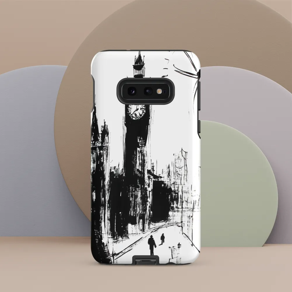 Clock Tower in Motion