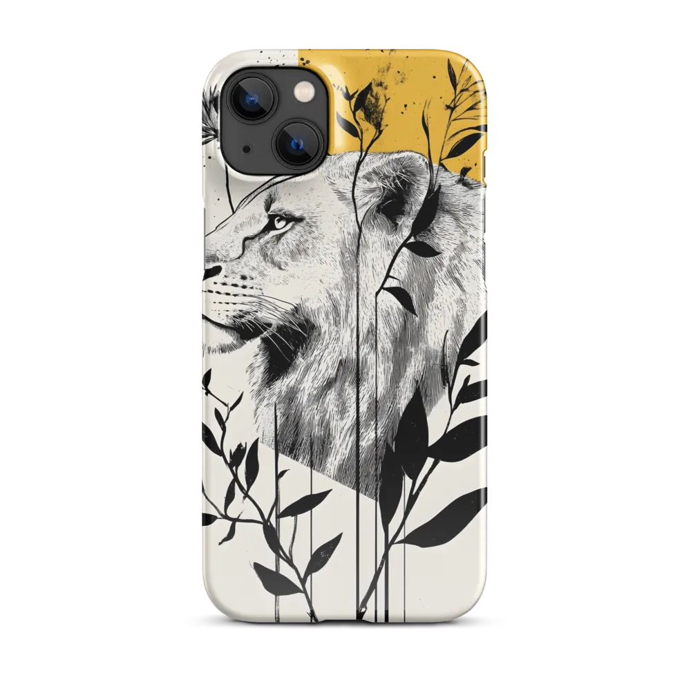 Regal Serenity: The Lion and Flora
