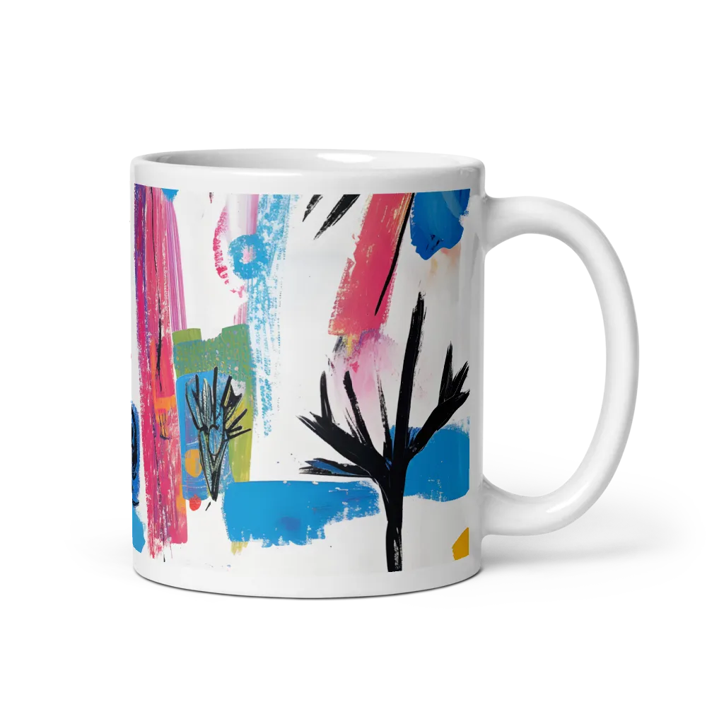 Crowned Serenity: A Meditative Journey | Mug with White inside | 11 oz