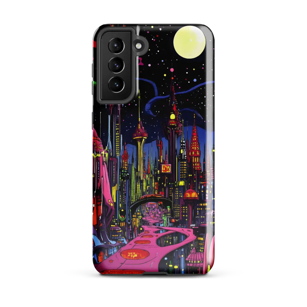 Neon Dreams of a Futuristic City