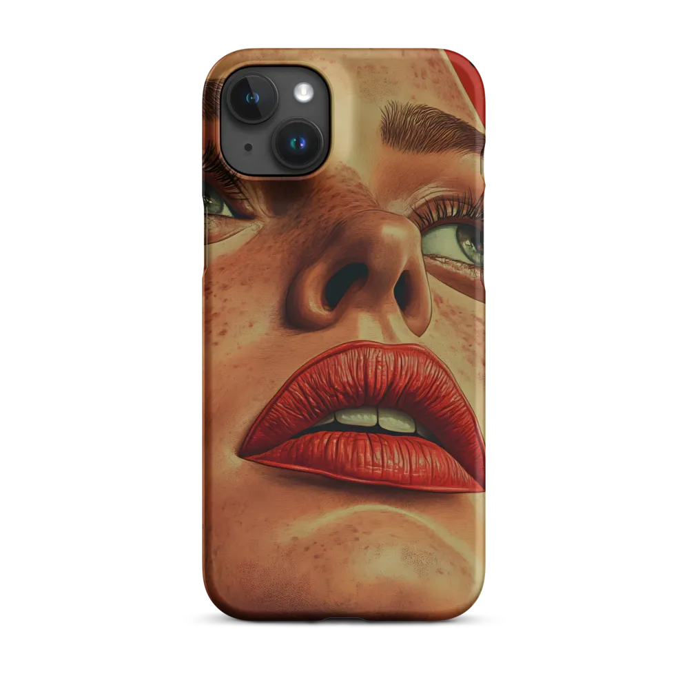 Red Intensity: A Portrait of Elegance