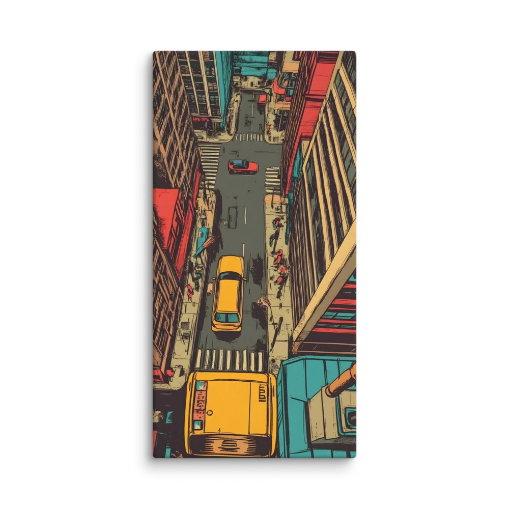 Urban Symphony | Canvas | 20″×40″