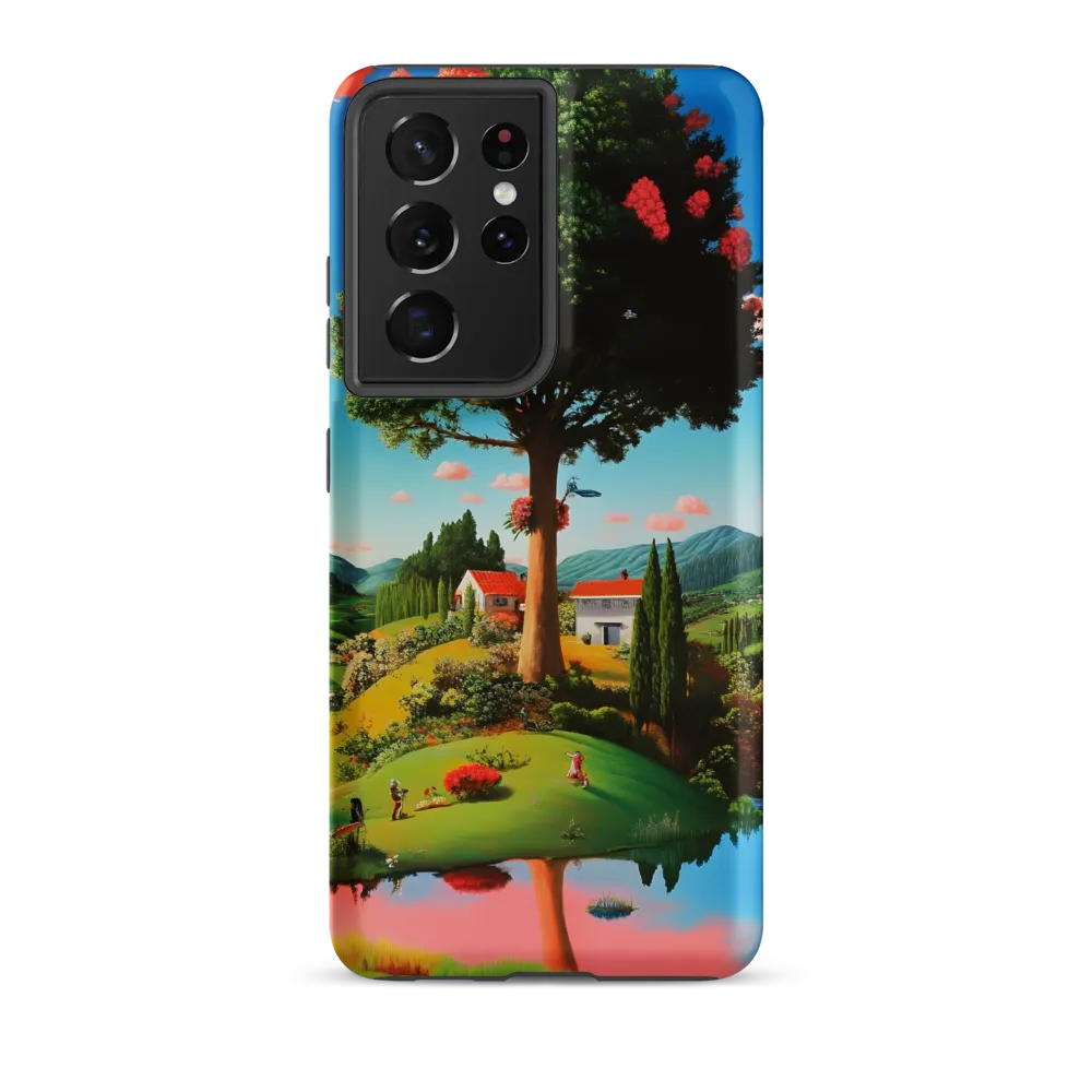 Whimsical Harmony of Nature | Phone Case |  S21 Ultra | Tough Case | Matte