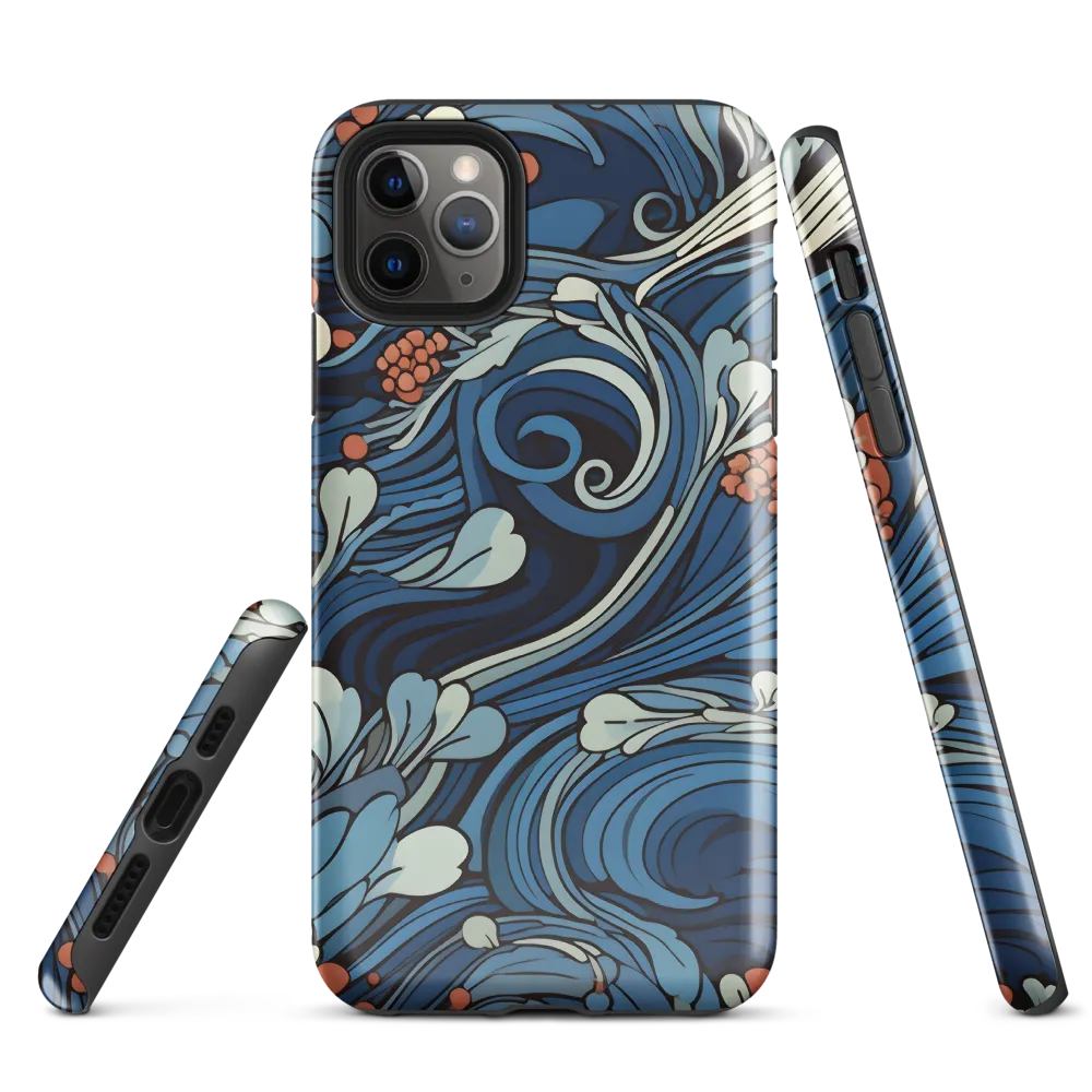 Nature's Elegance: An Oceanic Tapestry | Phone Case |  11 Pro Max | Tough Case | Glossy