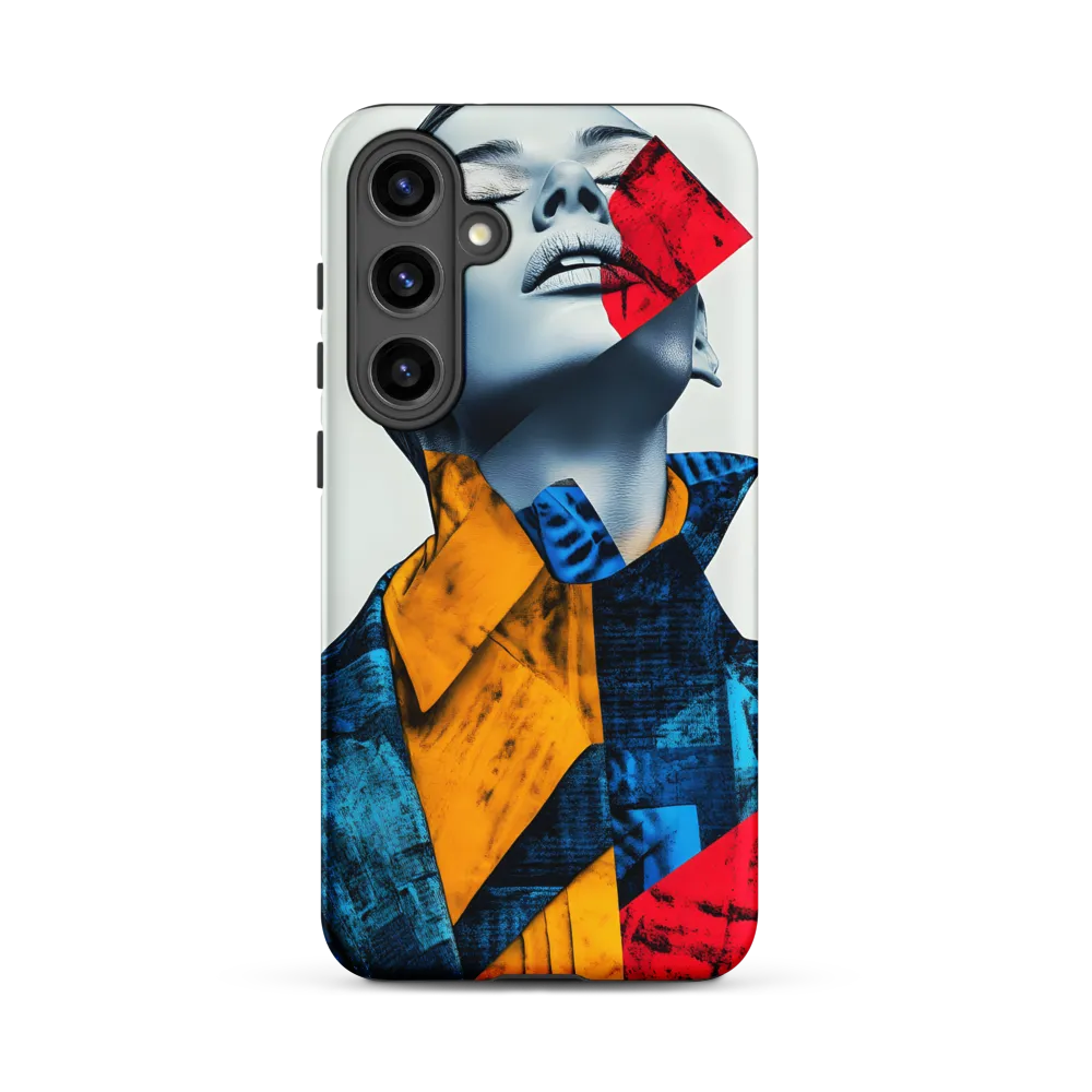 Fragmented Confidence: A Surreal Fashion Portrait