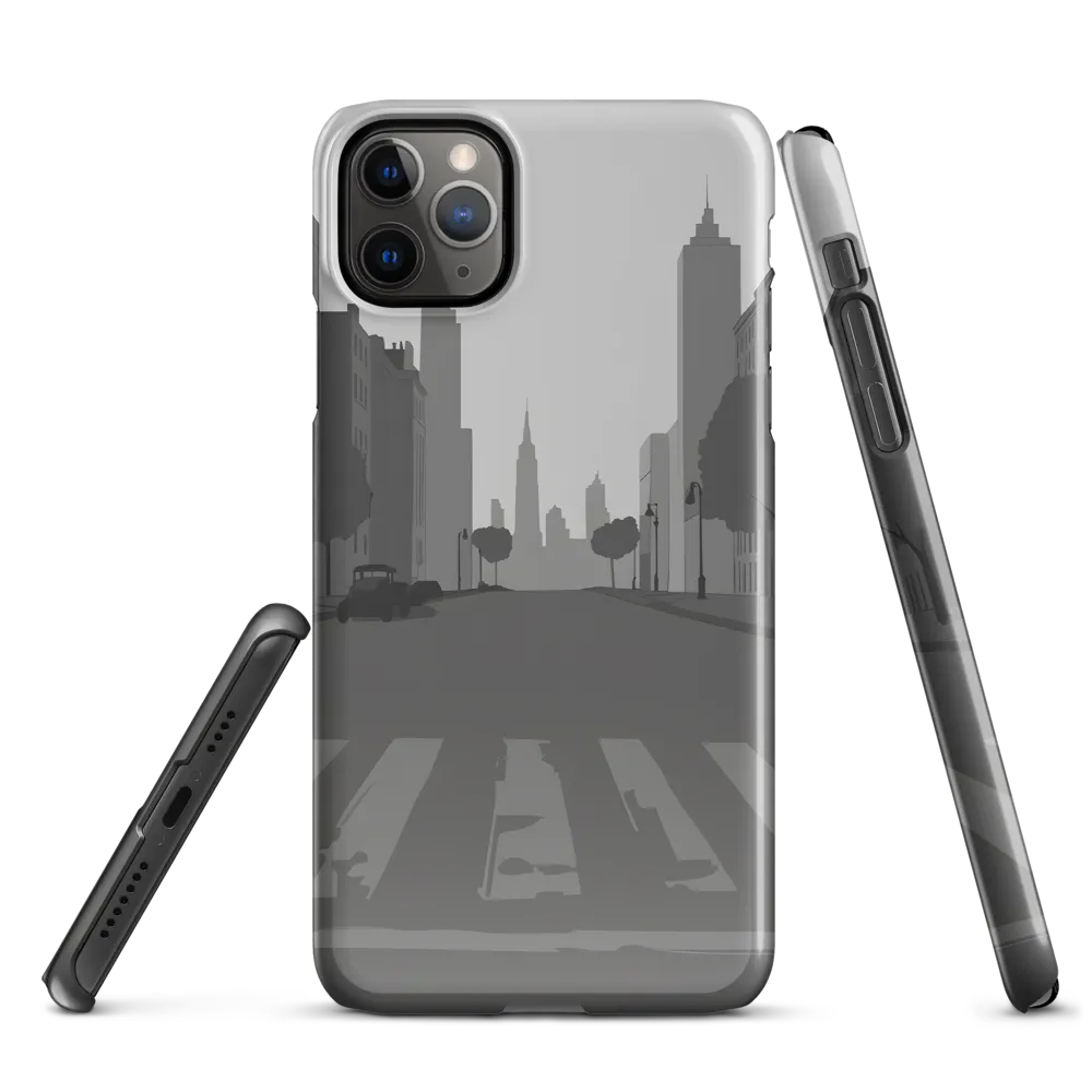 Nostalgic Cityscape | Phone Case |  11 Pro Max | Snap Case | Glossy