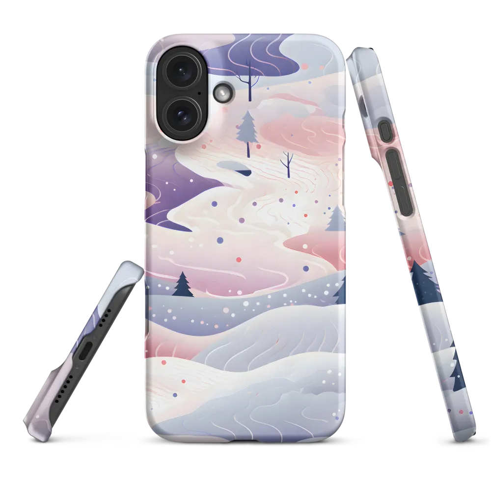 Dreamy Winter Landscape | Phone Case |  16 Plus | Snap Case | Matte
