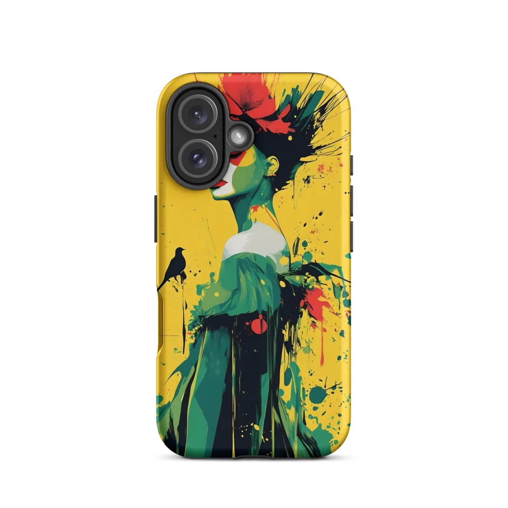 Echoes of Vibrance | Phone Case |  16 | Tough Case | Matte