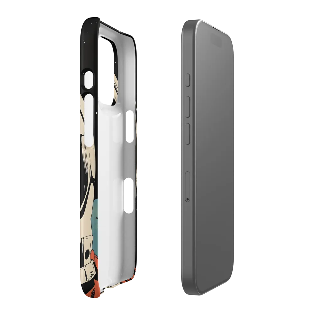 Gaze of the Astronaut | Phone Case |  16 Pro | Snap Case | Matte
