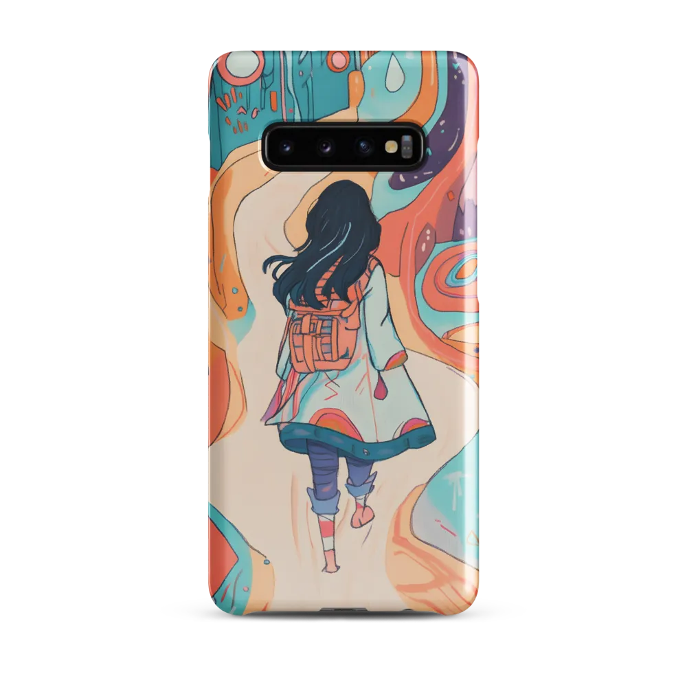 Journey Through a Whimsical Landscape | Phone Case |  S10 Plus | Snap Case | Glossy