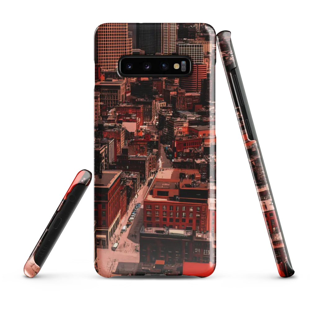 Urban Mosaic: Aerial Perspective | Phone Case |  S10 Plus | Snap Case | Glossy