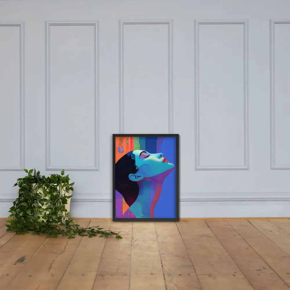 Ethereal Reverie | Poster with Black Frame | 18″×24″