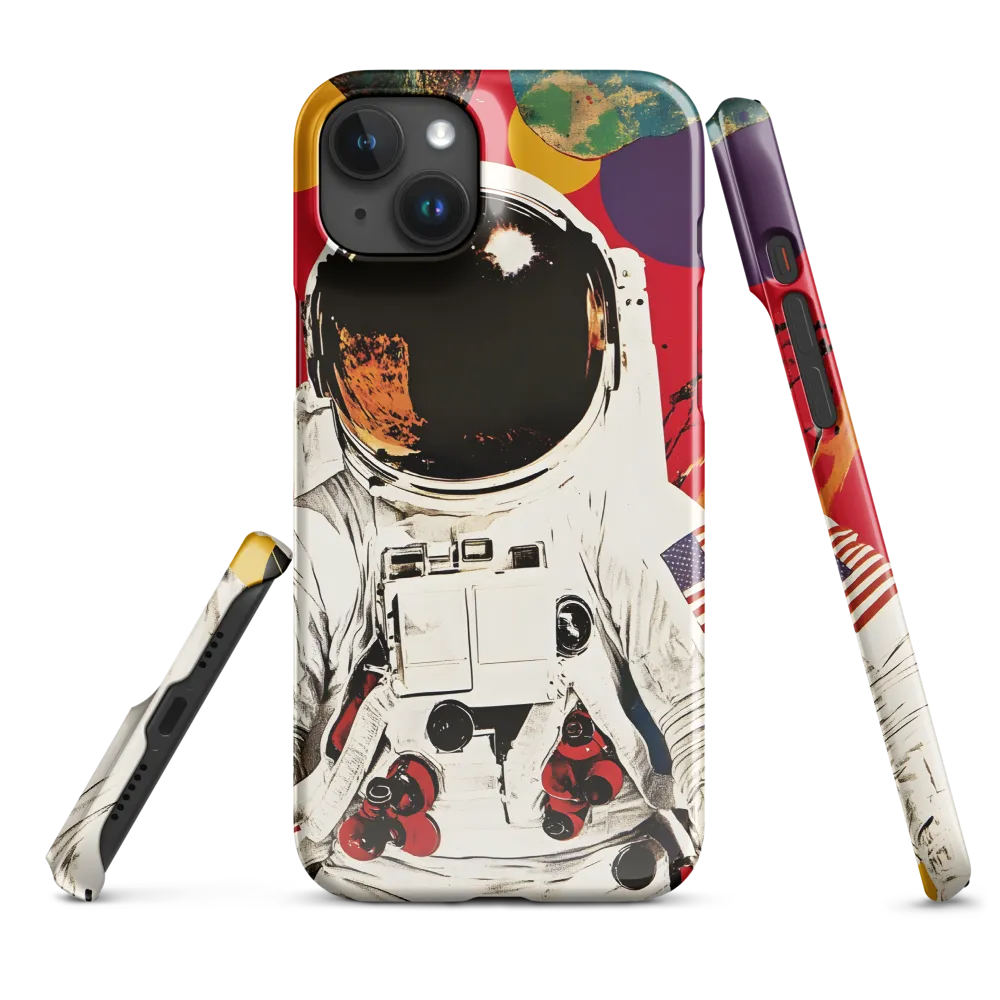 Cosmic Exploration: The Astronaut's Journey | Phone Case |  15 Plus | Snap Case | Glossy