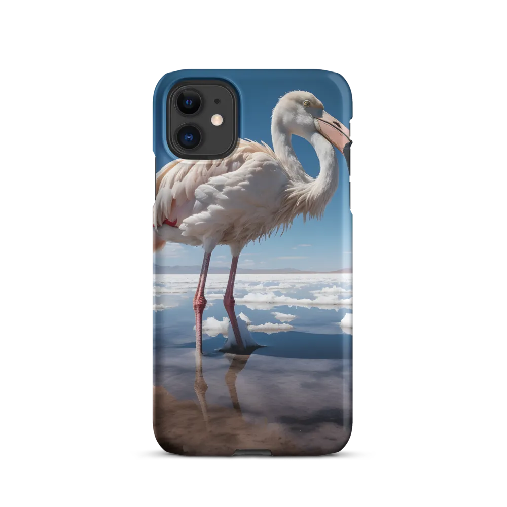 Graceful Solitude of a Flamingo