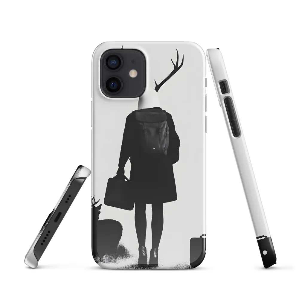 Antlered Reflections | Phone Case |  12 | Snap Case | Glossy