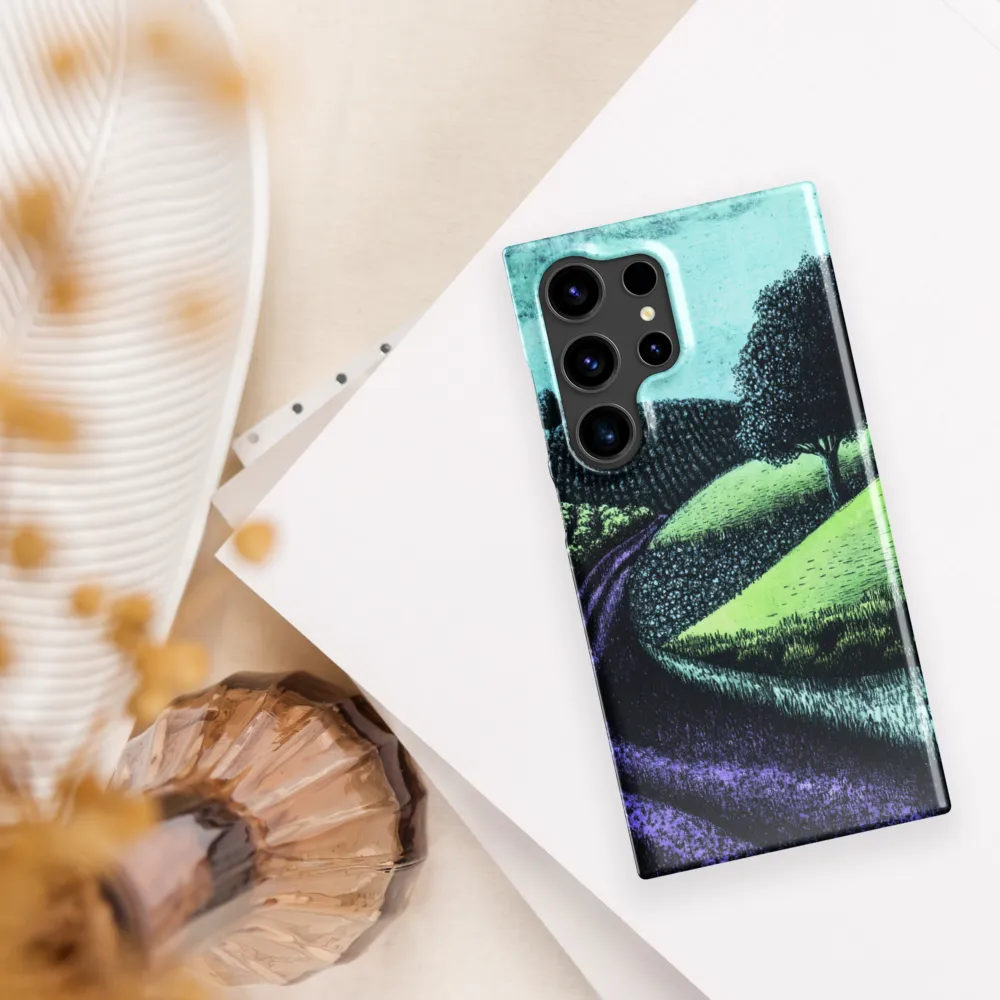 Winding Serenity: A Modern Landscape
