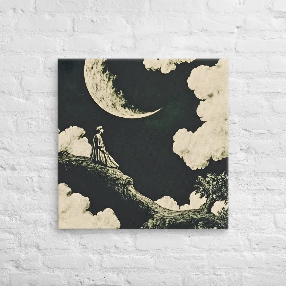 Whispers of the Moon | Canvas | 28″×28″