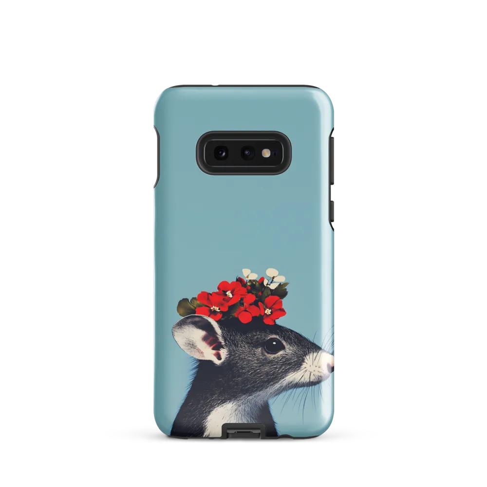 Whimsical Flora: A Mouse's Floral Crown