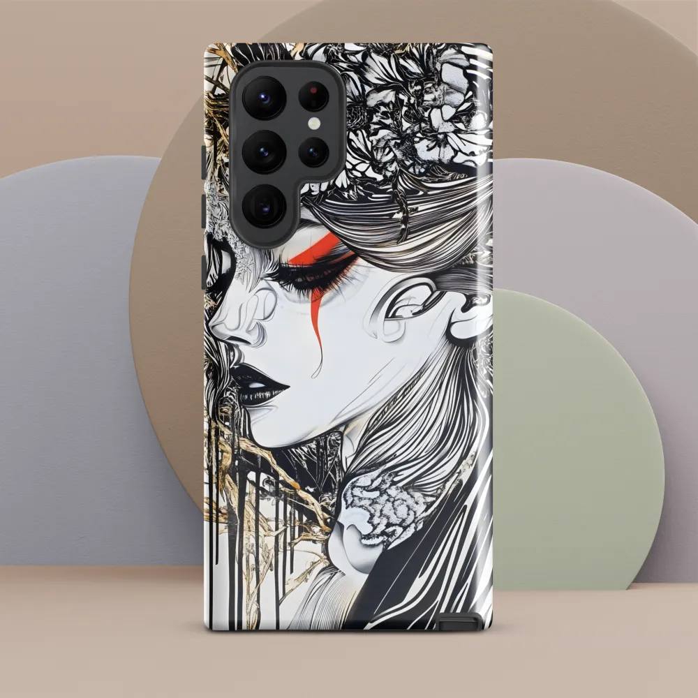 Veiled Mystique | Phone Case |  S22 Ultra | Tough Case | Glossy