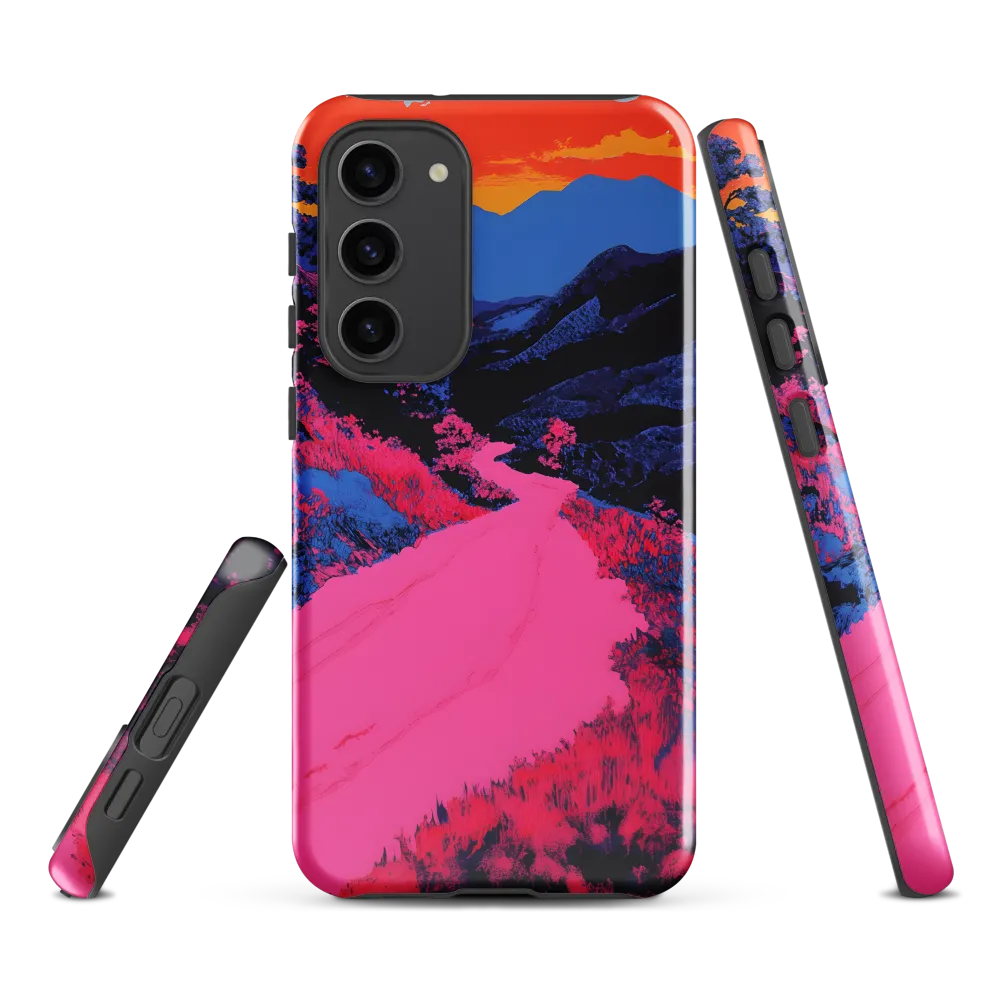Ethereal Landscape in Vivid Hues