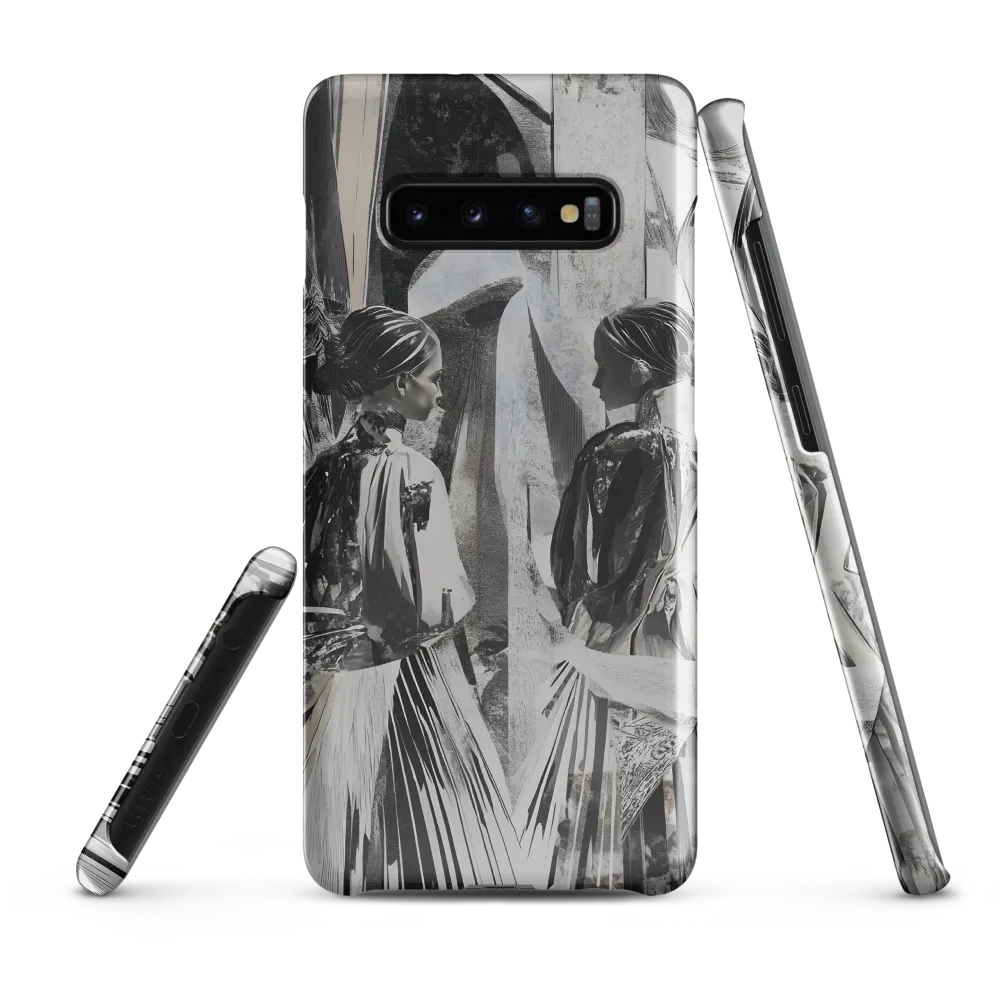 Reflections in Monochrome | Phone Case |  S10 Plus | Snap Case | Glossy