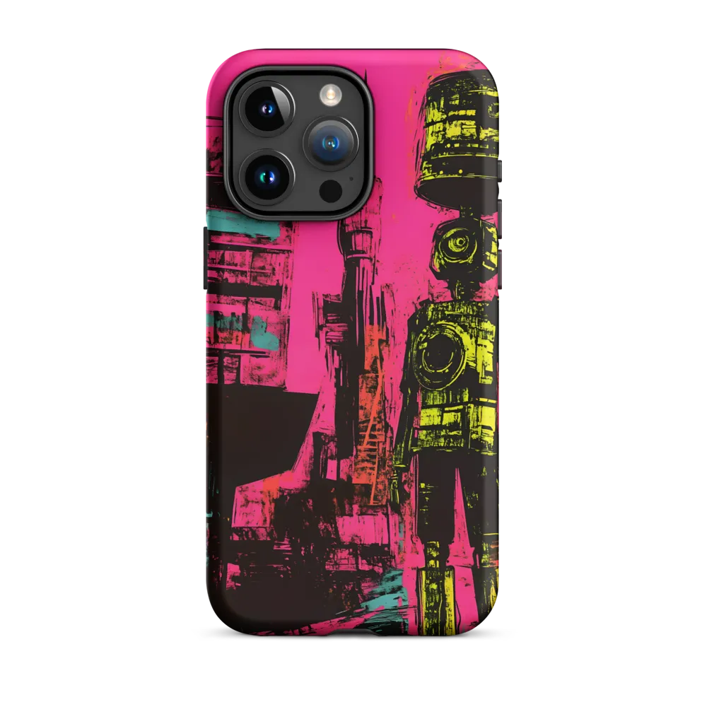 Urban Robot Symphony | Phone Case |  15 Pro Max | Tough Case | Matte