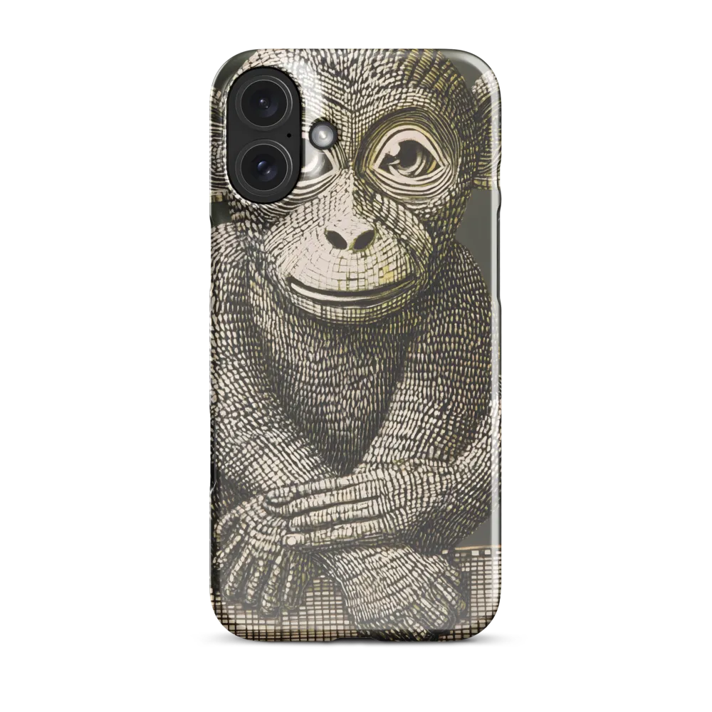 Intricate Primate Portrait