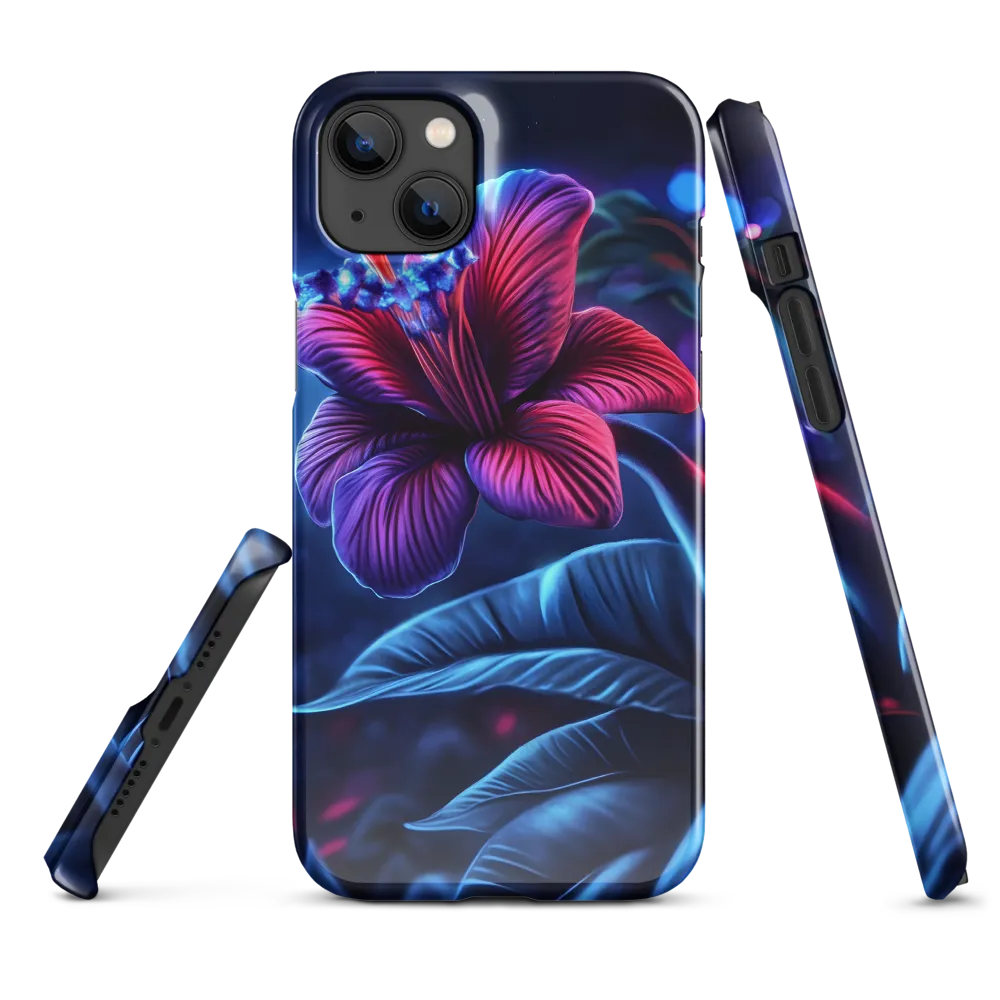 Illuminated Serenity: The Surreal Blossom