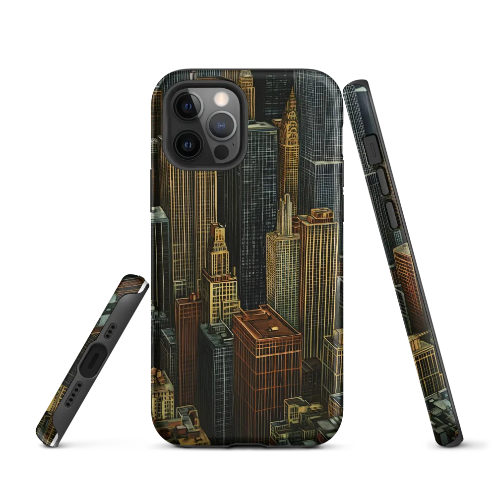 Urban Elegance: A Golden Cityscape
