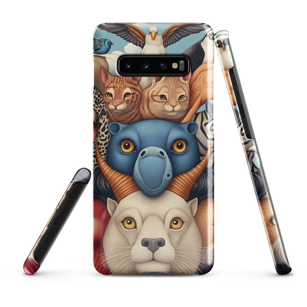 Harmonious Echoes of Wildlife | Phone Case |  S10 Plus | Snap Case | Glossy