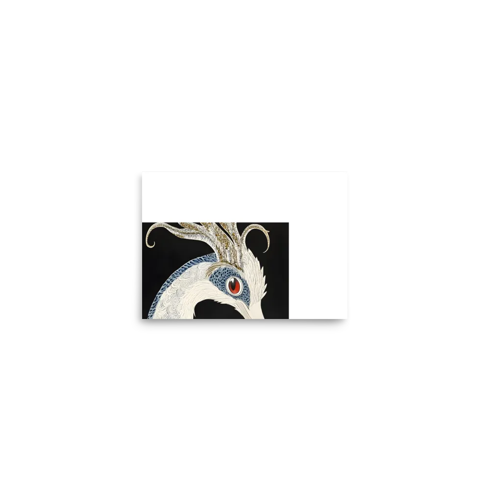 Elegance of the Majestic Peacock | Poster | 5″×7″