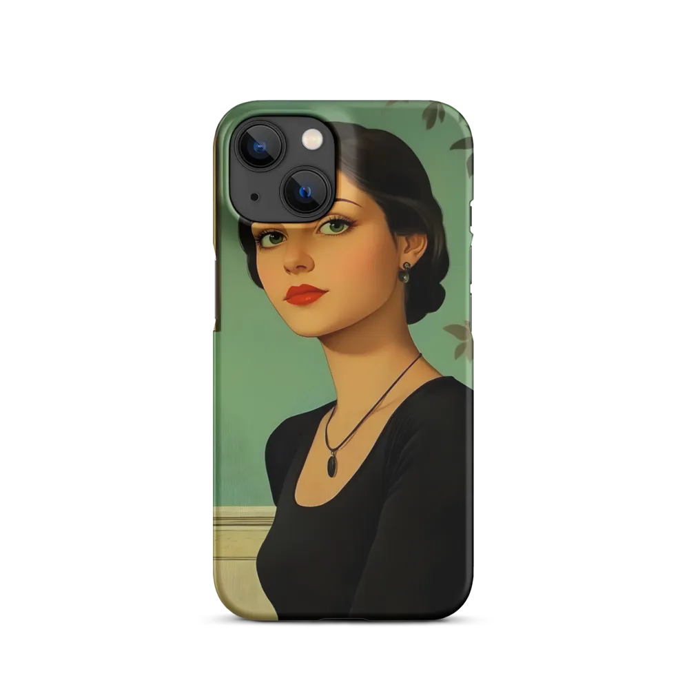 Serenity in Green | Phone Case |  14 | Snap Case | Matte