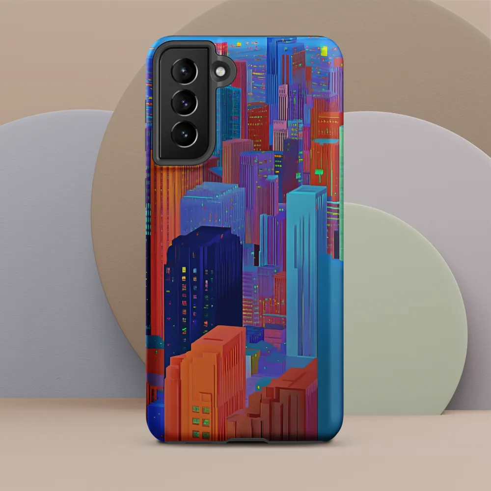 Vibrant Metropolis in Twilight
