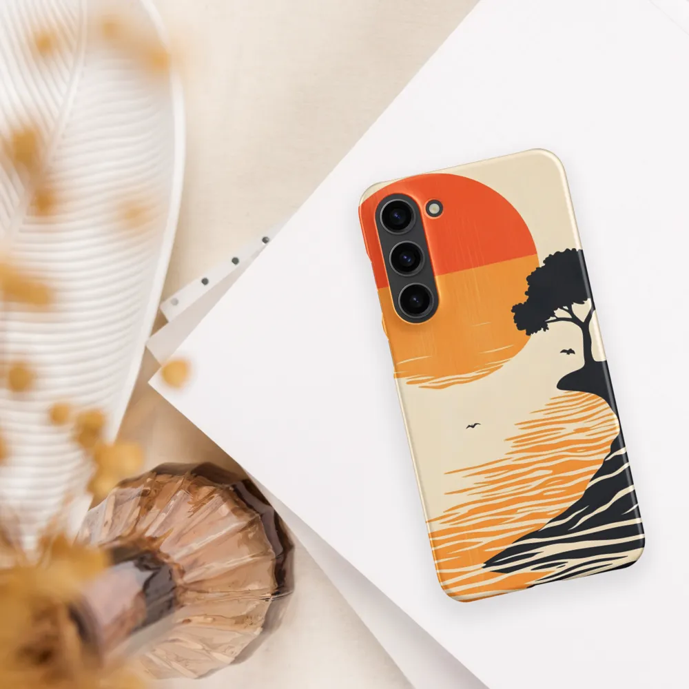 Serene Sunset | Phone Case |  S23 Plus | Snap Case | Matte