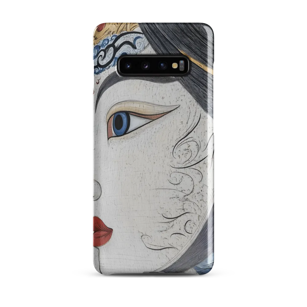 Timeless Serenity: An Ethereal Portrait | Phone Case |  S10 Plus | Snap Case | Glossy