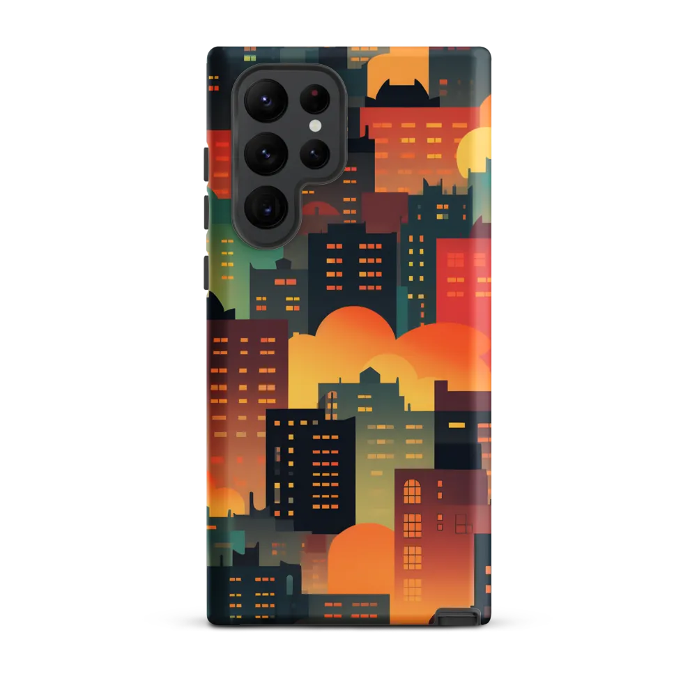Twilight in the Concrete Jungle | Phone Case |  S22 Ultra | Tough Case | Matte