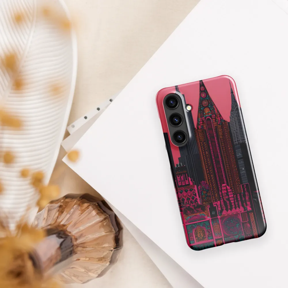 Urban Vibrance: A Digital Exploration of Skyscrapers