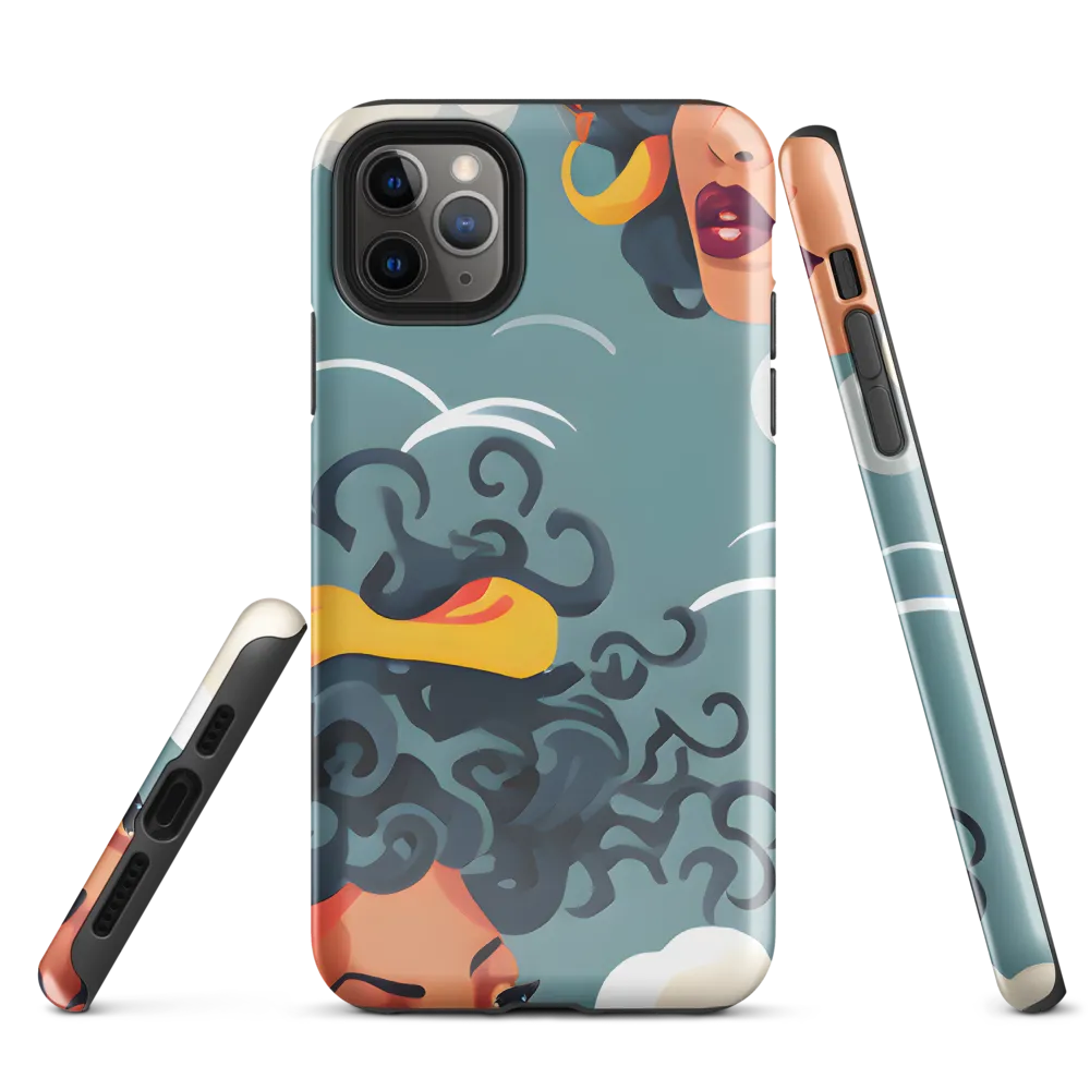 Dreamscapes of Elegance: A Vibrant Exploration of Clouds and Emotion | Phone Case |  11 Pro Max | Tough Case | Glossy